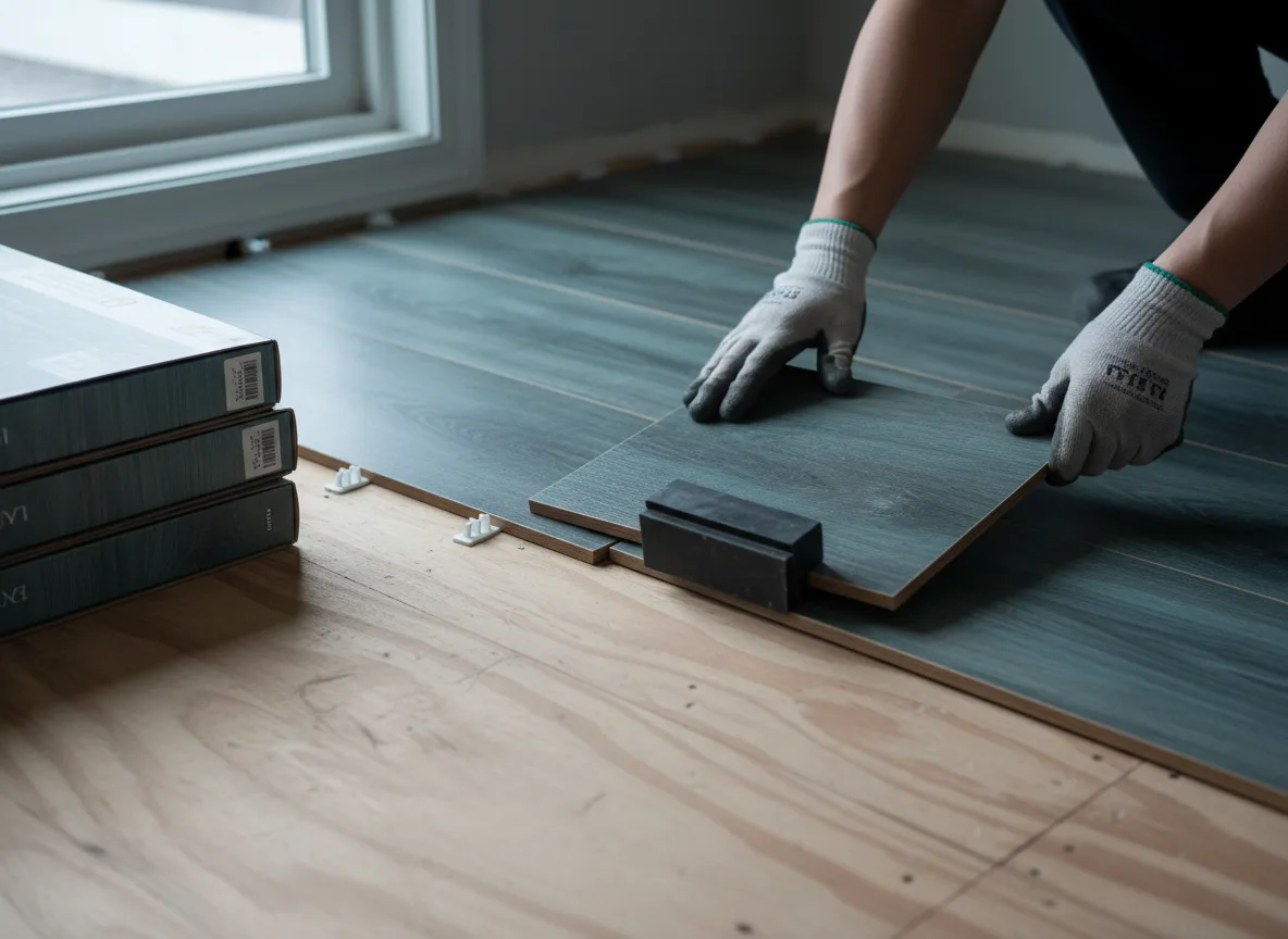 Luxury Vinyl Plank Installation company in Bricelyn, MN